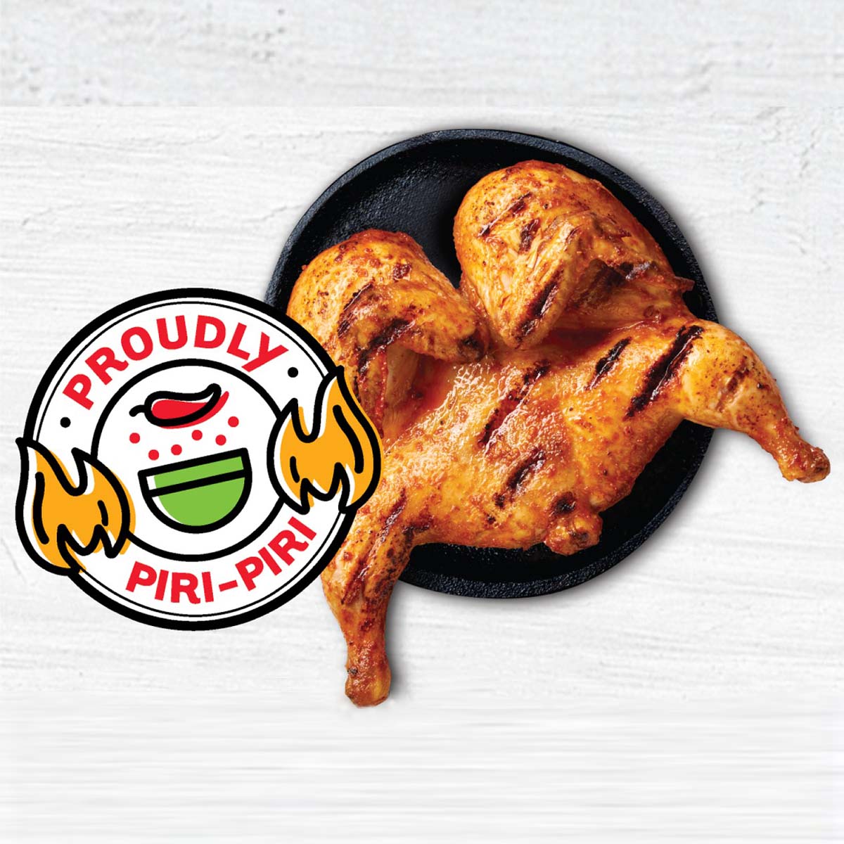 FLAME-GRILLED CHICKEN (QUARTER CHICKEN  )